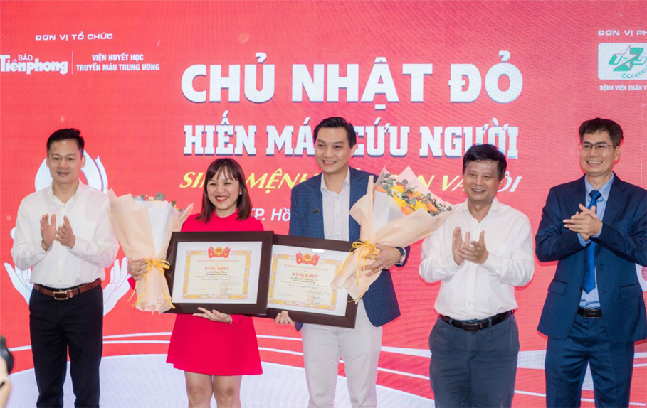 Lan toả tinh thần sẻ chia cùng Chương trình hiến máu Chủ nhật Đỏ 2026